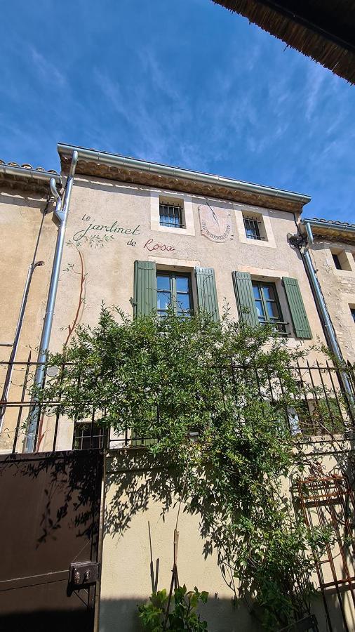 Le jardinet de Rosa Maison de village Eygalières Extérieur photo